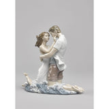 LLADRO' Figurina Coppia L'Ebbrezza Dell'Amore 31x33cm Porcellana