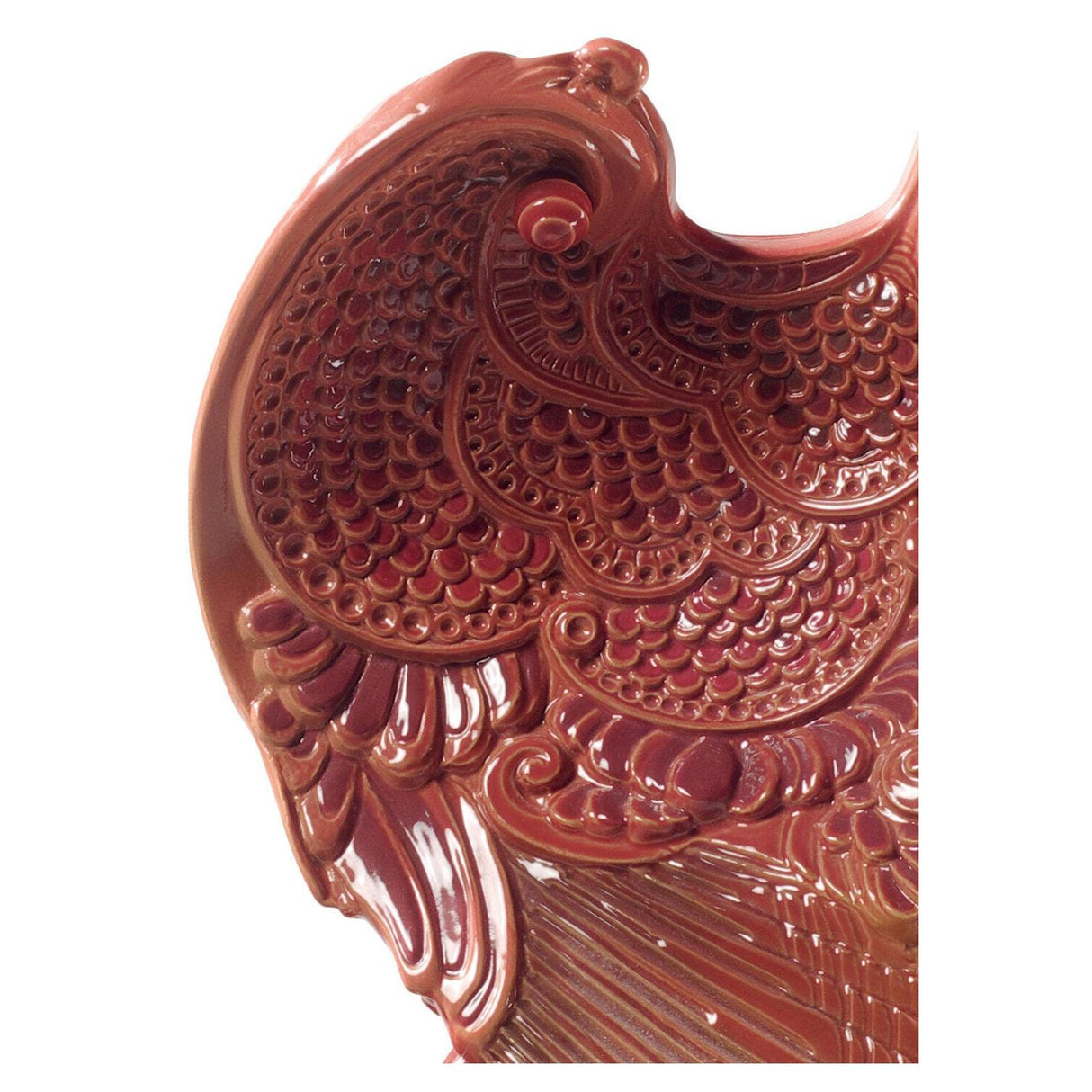 LLADRO' Scultura Rinascita Della Fenice Edizione Limitata 49x37cm Porcellana
