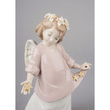 LLADRO' Figurina Angelo Le Mie Stelle Celestiali 19x12cm Porcellana