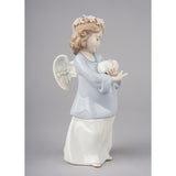 LLADRO' Figurina Angelo Amore Celestiale 18x8cm Porcellana