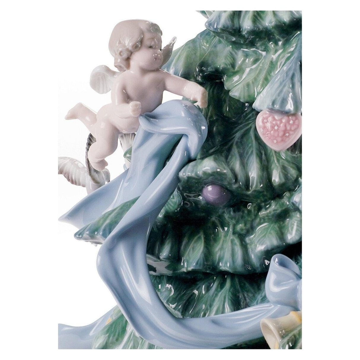 LLADRO' Scultura Grande Albero di Natale Edizione Limitata 47x26cm Porcellana