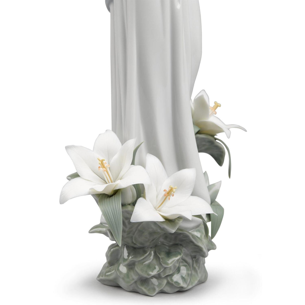 LLADRO' Figurina Madonna Dei Fiori 33x14cm Porcellana
