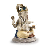 LLADRO' Figura Lord Ganesha 24x16cm Porcellana