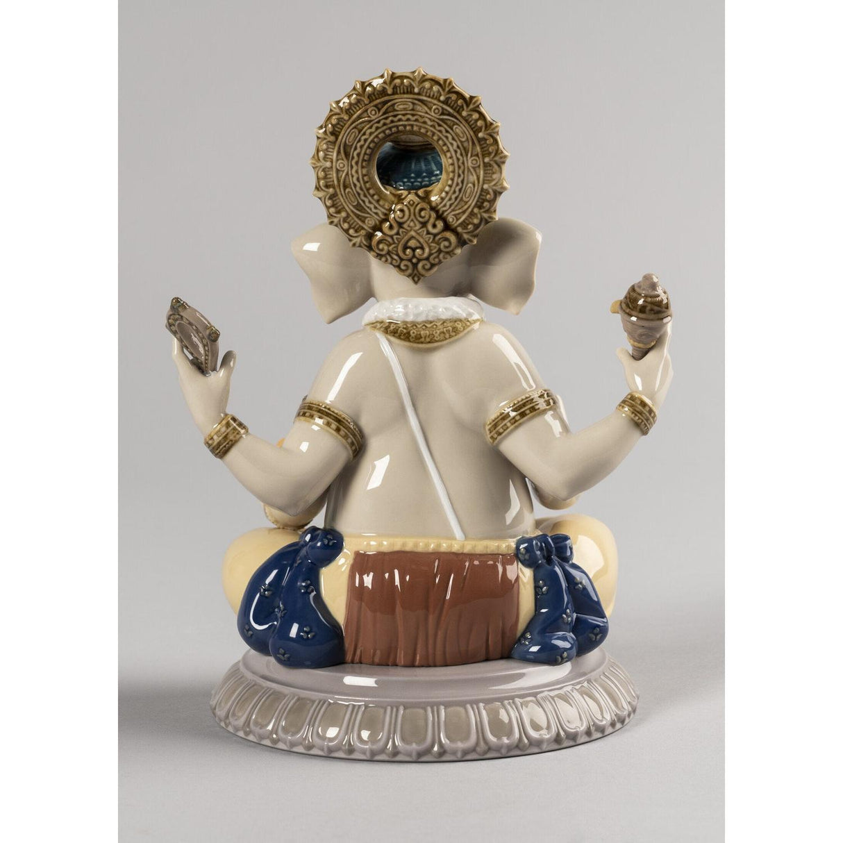 LLADRO' Figura Lord Ganesha 24x16cm Porcellana