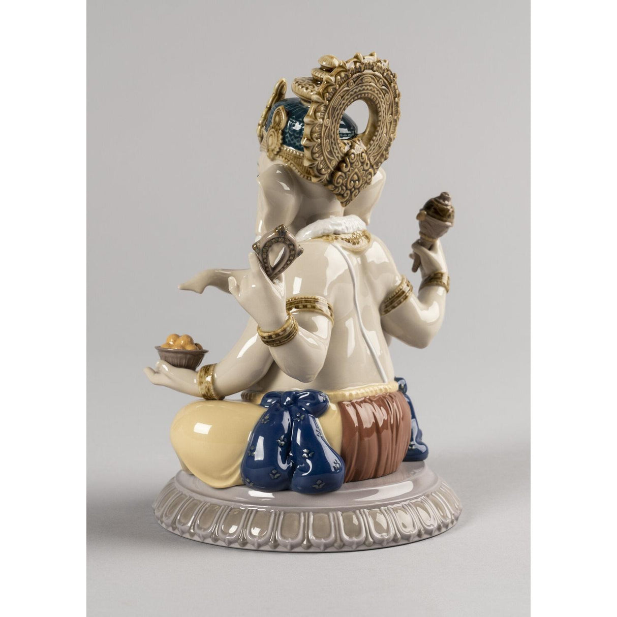 LLADRO' Figura Lord Ganesha 24x16cm Porcellana