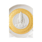 LLADRO' Piatto Lord Balaji 10x10cm Porcellana