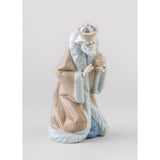 LLADRO' Figurina Natività Re Melchiorre II 24x16cm Porcellana