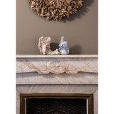LLADRO' Set Natività Bianco Natale 22x44cm Porcellana