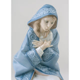 LLADRO' Set Natività Bianco Natale 22x44cm Porcellana