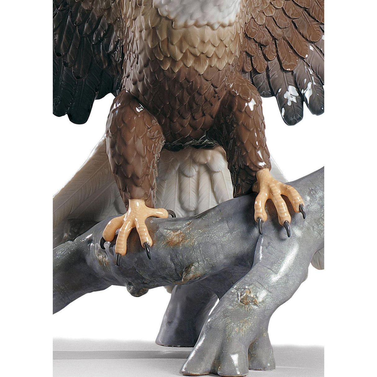 LLADRO' Scultura Aquila 48x57cm Porcellana