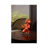 LLADRO' Figurina Hanuman Arancione 27x15cm Porcellana
