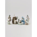 LLADRO' Figurina Natività Pastorella 14x8cm Porcellana