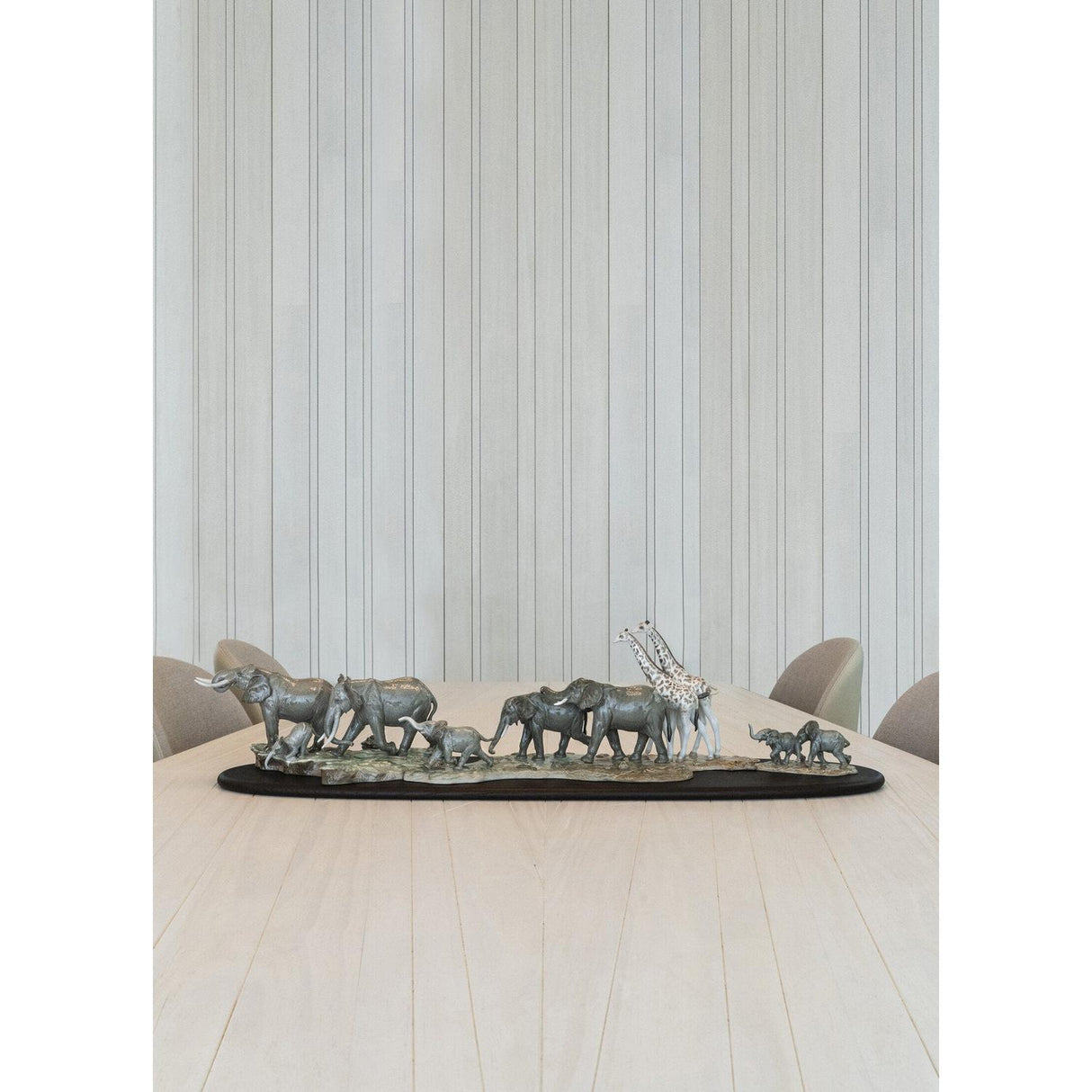 LLADRO' Savana Africana 29x120cm Porcellana
