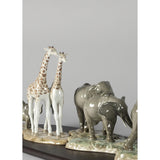 LLADRO' Savana Africana 29x120cm Porcellana