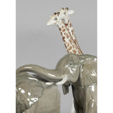 LLADRO' Savana Africana 29x120cm Porcellana