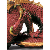 LLADRO' Scultura Dragone Maestoso 26x31cm Porcellana