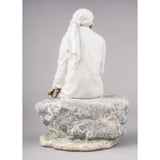 LLADRO' Figurina Sai Baba 26x18cm Porcellana