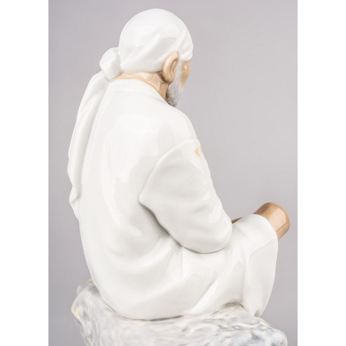 LLADRO' Figurina Sai Baba 26x18cm Porcellana