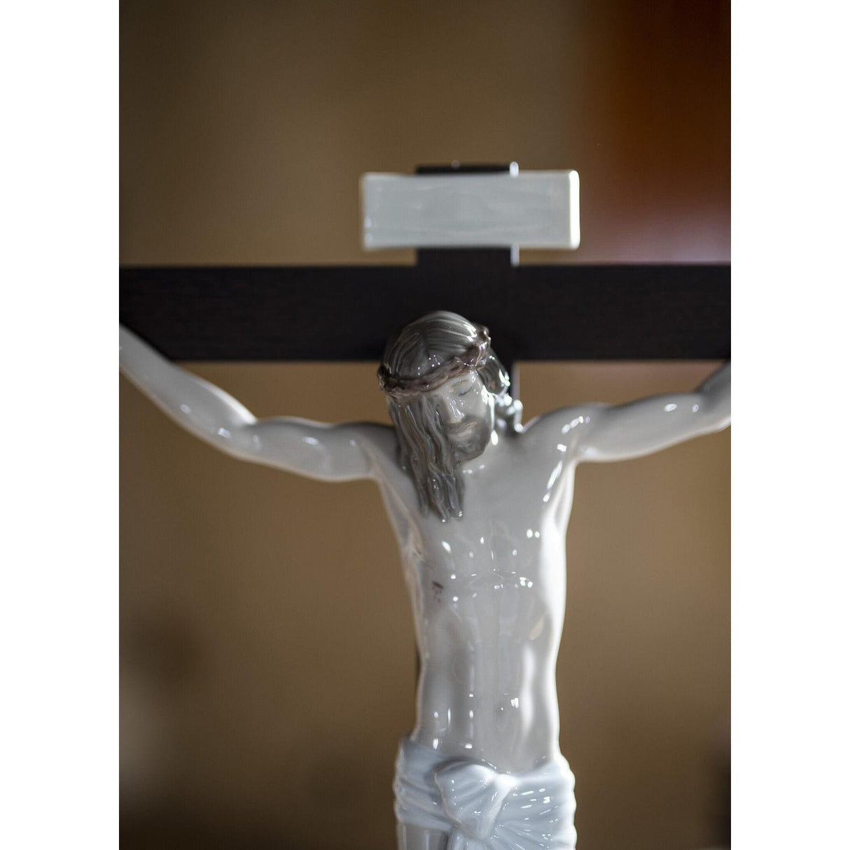 LLADRO' Figurina Il Nostro Salvatore Soprammobile 60x28cm Porcellana