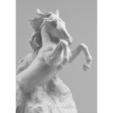 LLADRO' Scultura Cavallo Spirito Indomabile 50x36cm Porcellana