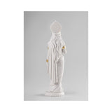 LLADRO' Scultura Sita Lustro Oro 29x8cm Porcellana