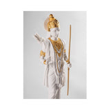 LLADRO' Scultura Rama Lustro Oro 30x10cm Porcellana