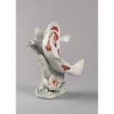 LLADRO' Figura Carpe Koi 31x21cm Porcellana