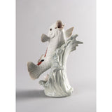 LLADRO' Figura Carpe Koi 31x21cm Porcellana
