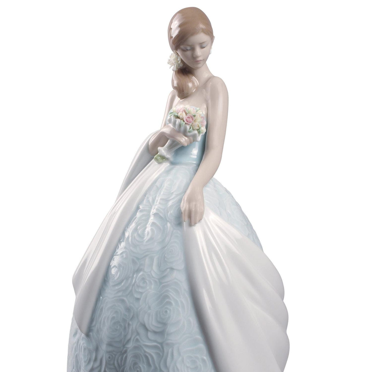 LLADRO' Figurina Sposa Il Suo Giorno Speciale 36x18cm Porcellana