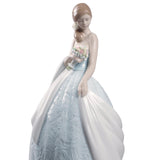 LLADRO' Figurina Sposa Il Suo Giorno Speciale 36x18cm Porcellana