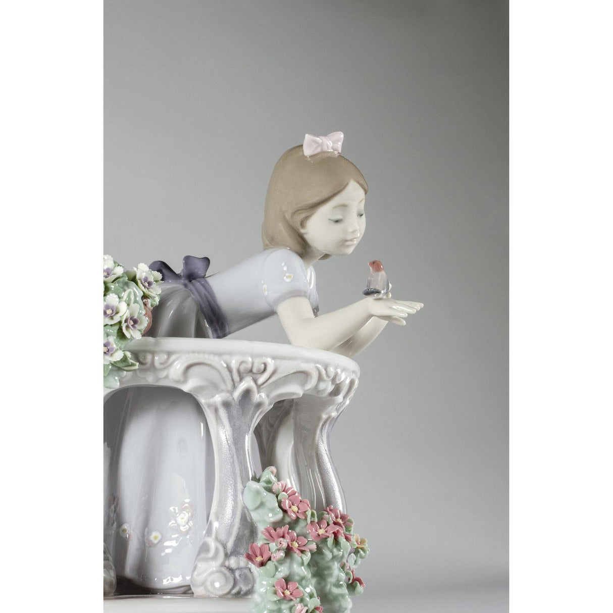 LLADRO' Figurina Bimba Il Risveglio Della Primavera Edizione Speciale 24x18cm Porcellana
