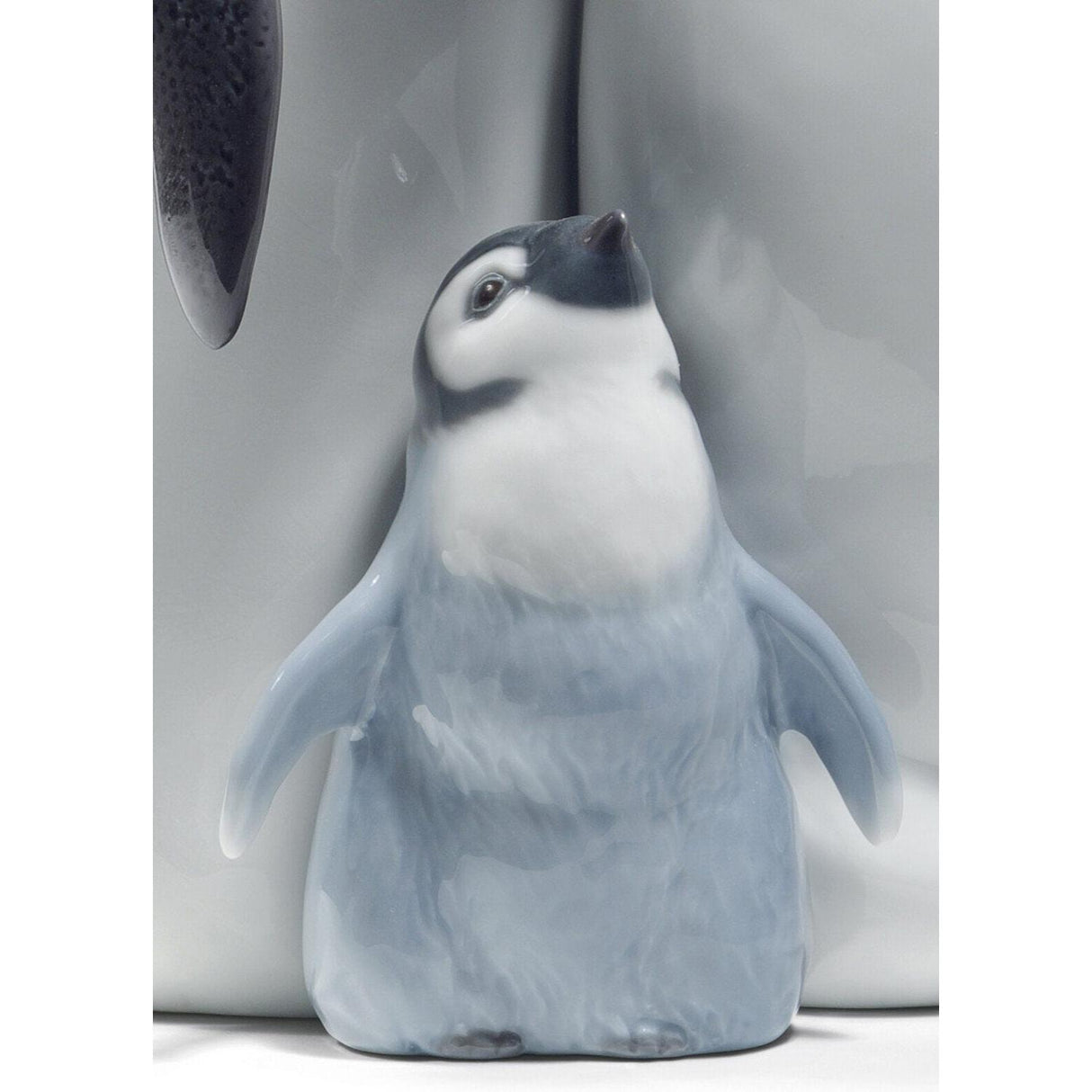 LLADRO' Figurina Famiglia di Pinguini 25x16cm Porcellana