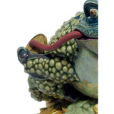 LLADRO' Figurina Rana Dell'Abbondanza Edizione Limitata 19x19cm Porcellana