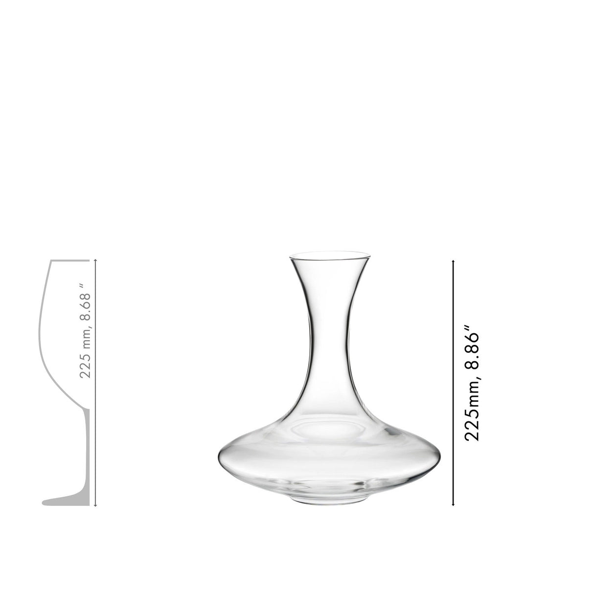 RIEDEL Ultra Decanter 1,2l Cristallo Fatto a Mano