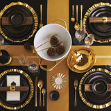 SAMBONET Taste Servizio Tavola Posate Set 24 Pezzi Oro PVD Acciaio Inox