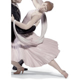LLADRO' Figurina Coppia Elegante Foxtrot Edizione Limitata 37x36cm Porcellana