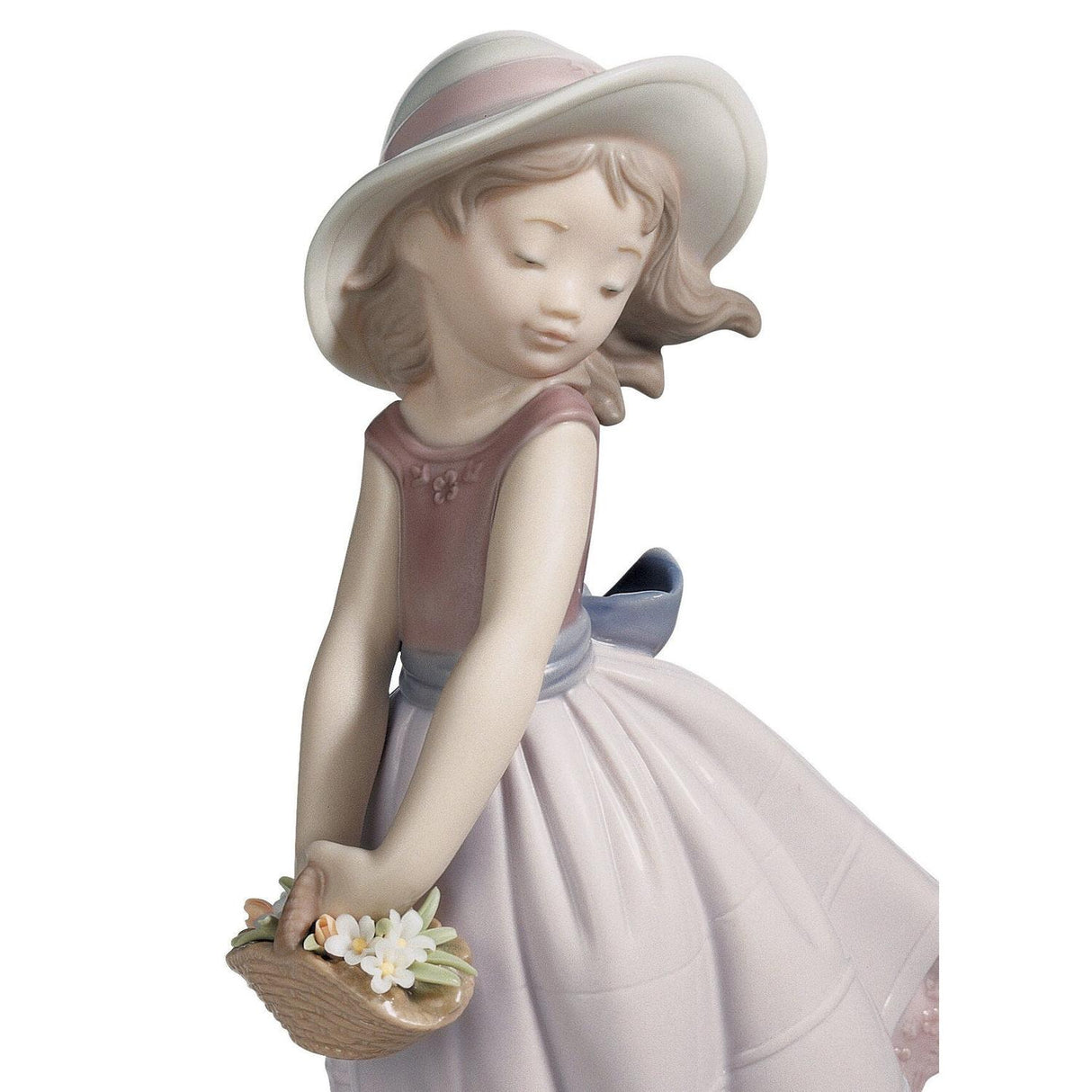 LLADRO' Figurina Bimba Deliziosa Innocenza 18x6cm Porcellana