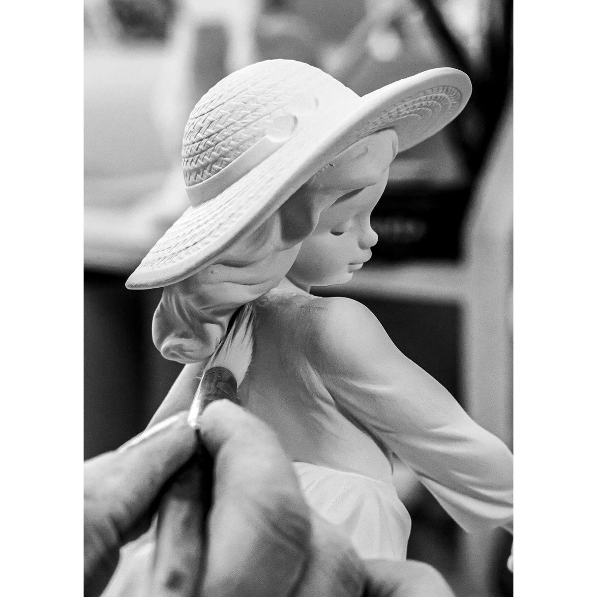 LLADRO' Figurina Bimba Deliziosa Innocenza 18x6cm Porcellana