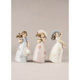 LLADRO' Figurina Bimba Piccola Rosa 18x8cm Porcellana