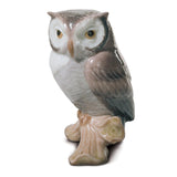 LLADRO' Figurina Gufo Portafortuna 10x8cm Porcellana