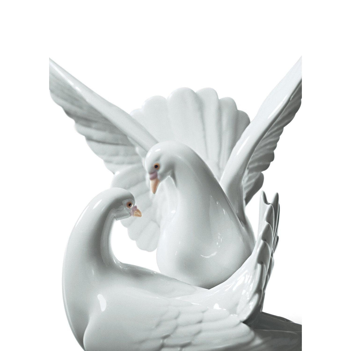LLADRO' Figurina Nido D'Amore 24x25cm Porcellana