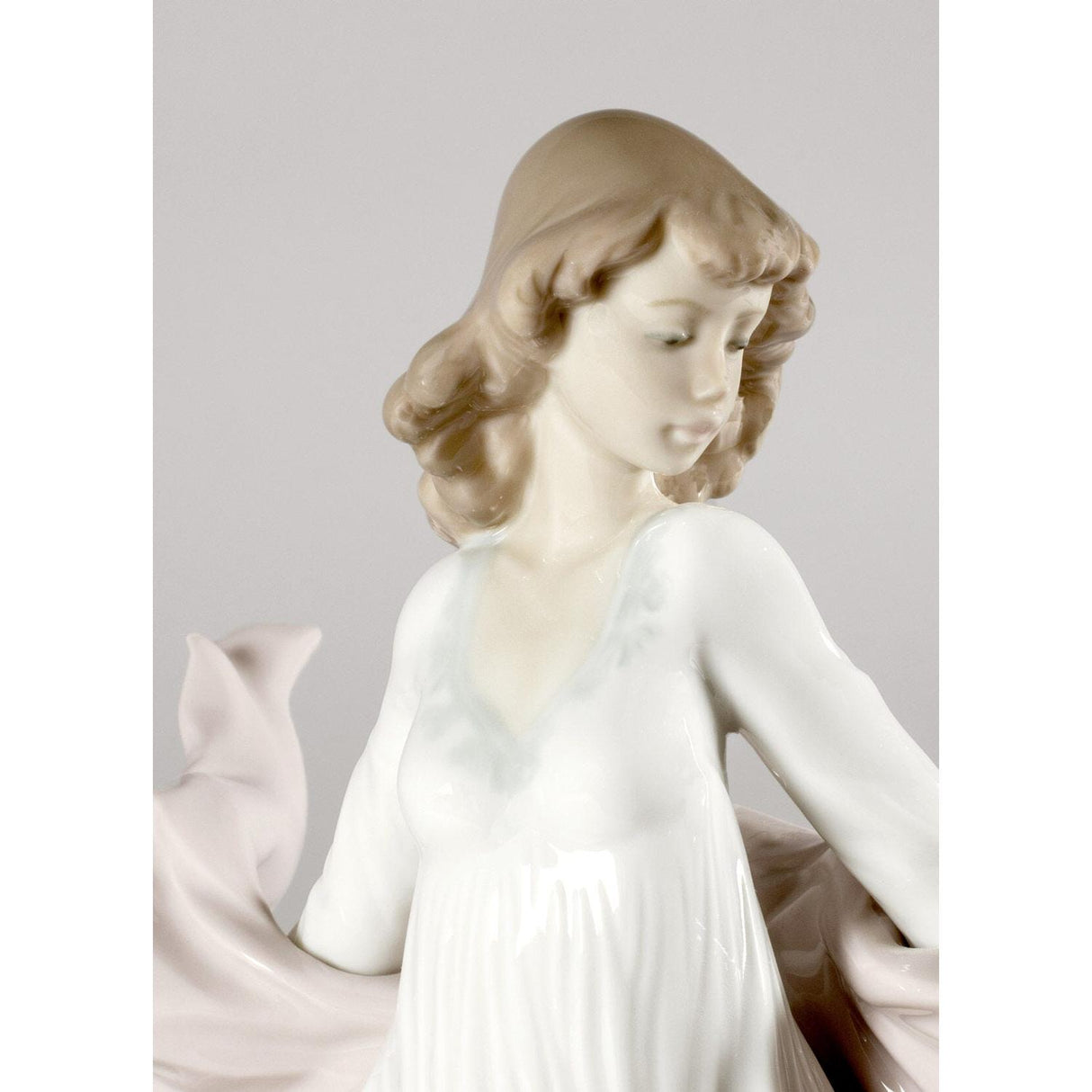 LLADRO' Figurina Donna Splendore Primaverile 30x18cm Porcellana