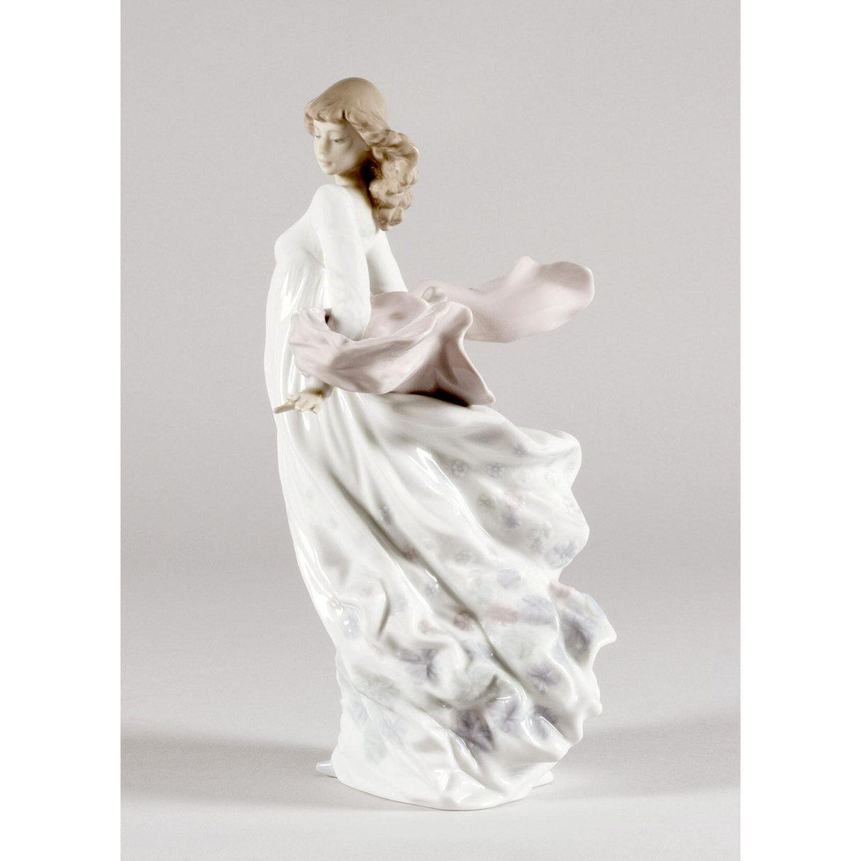 LLADRO' Figurina Donna Splendore Primaverile 30x18cm Porcellana