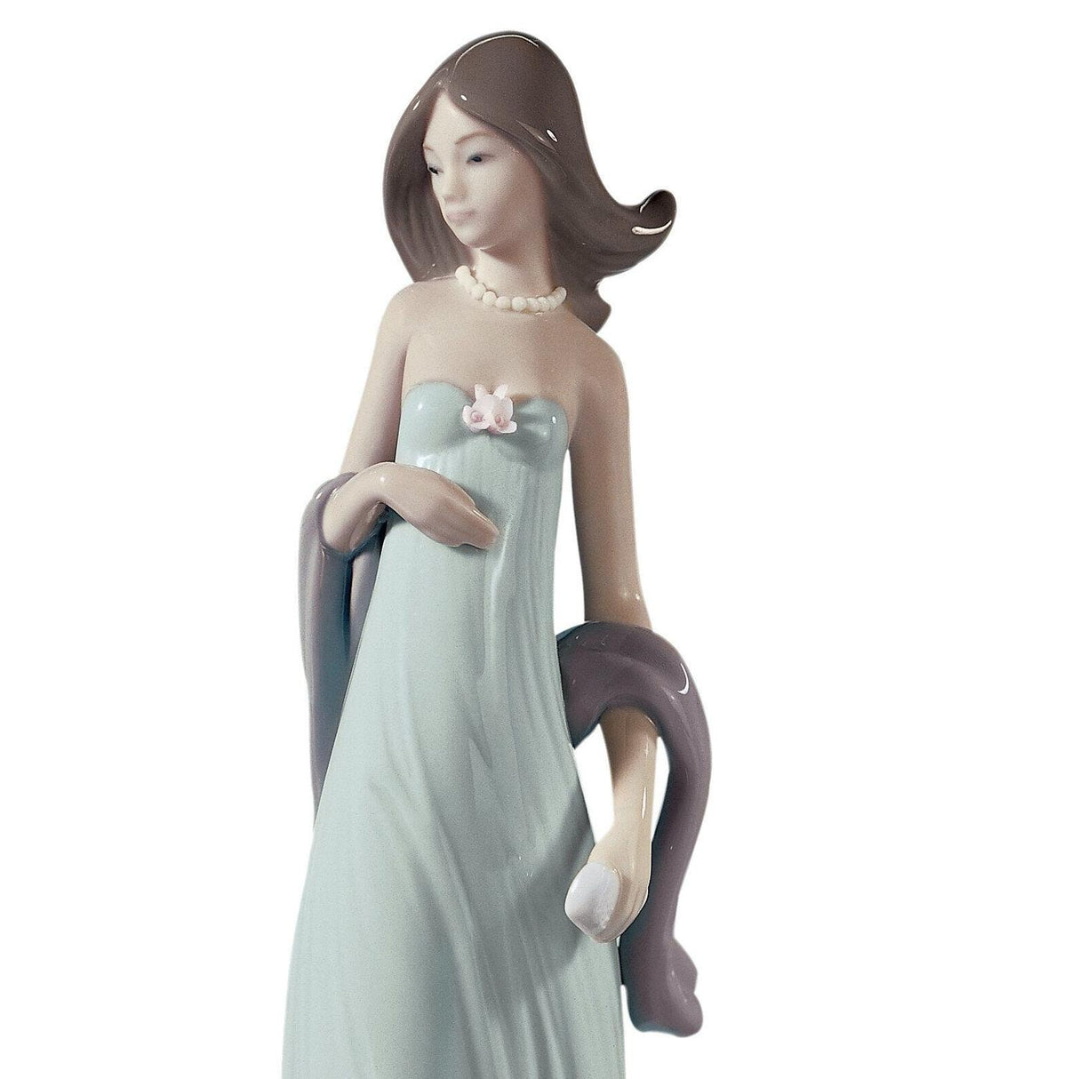 LLADRO' Figurina Damina 20x5cm Porcellana