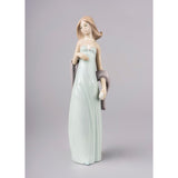 LLADRO' Figurina Damina 20x5cm Porcellana