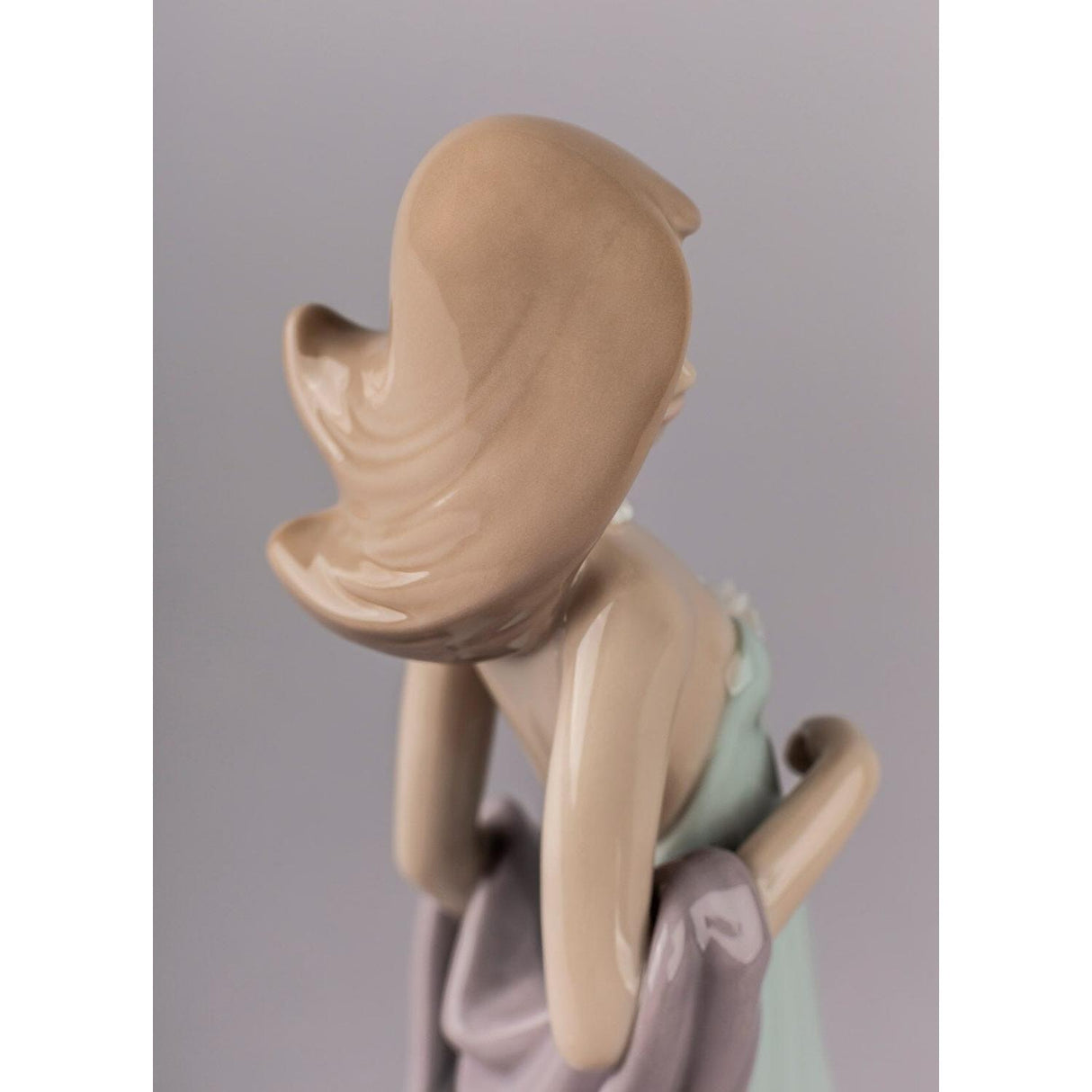LLADRO' Figurina Damina 20x5cm Porcellana