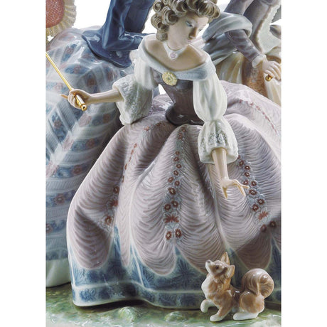 Lladró Scultura Tre Sorelle Edizione Limitata 35x34cm Porcellana