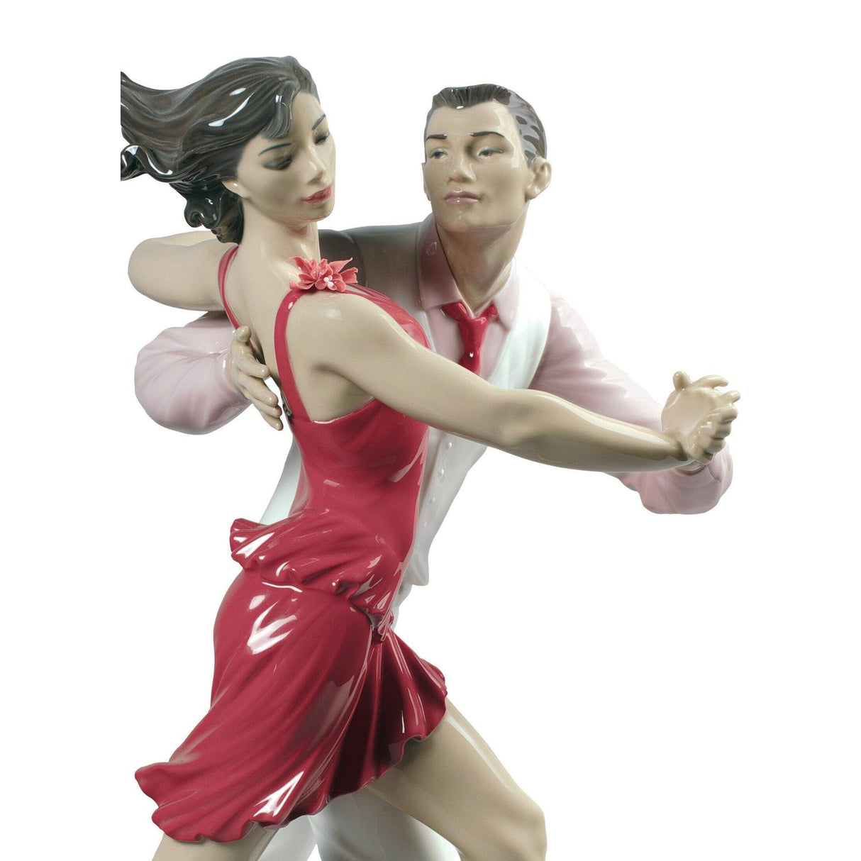 LLADRO' Figurina Coppia Salsa Edizione Limitata 35x21cm Porcellana