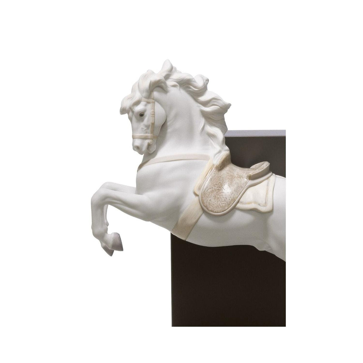 LLADRO' Figurina Cavallo in Pirouette 34x30cm Porcellana