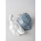 LLADRO' Figurina Ochette 6x9cm Porcellana